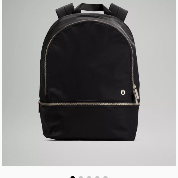 lululemon athletica Black Backpack with Sleek Design
